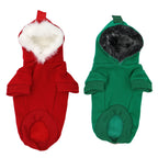 The Snow Days Dog Hoodie in Red