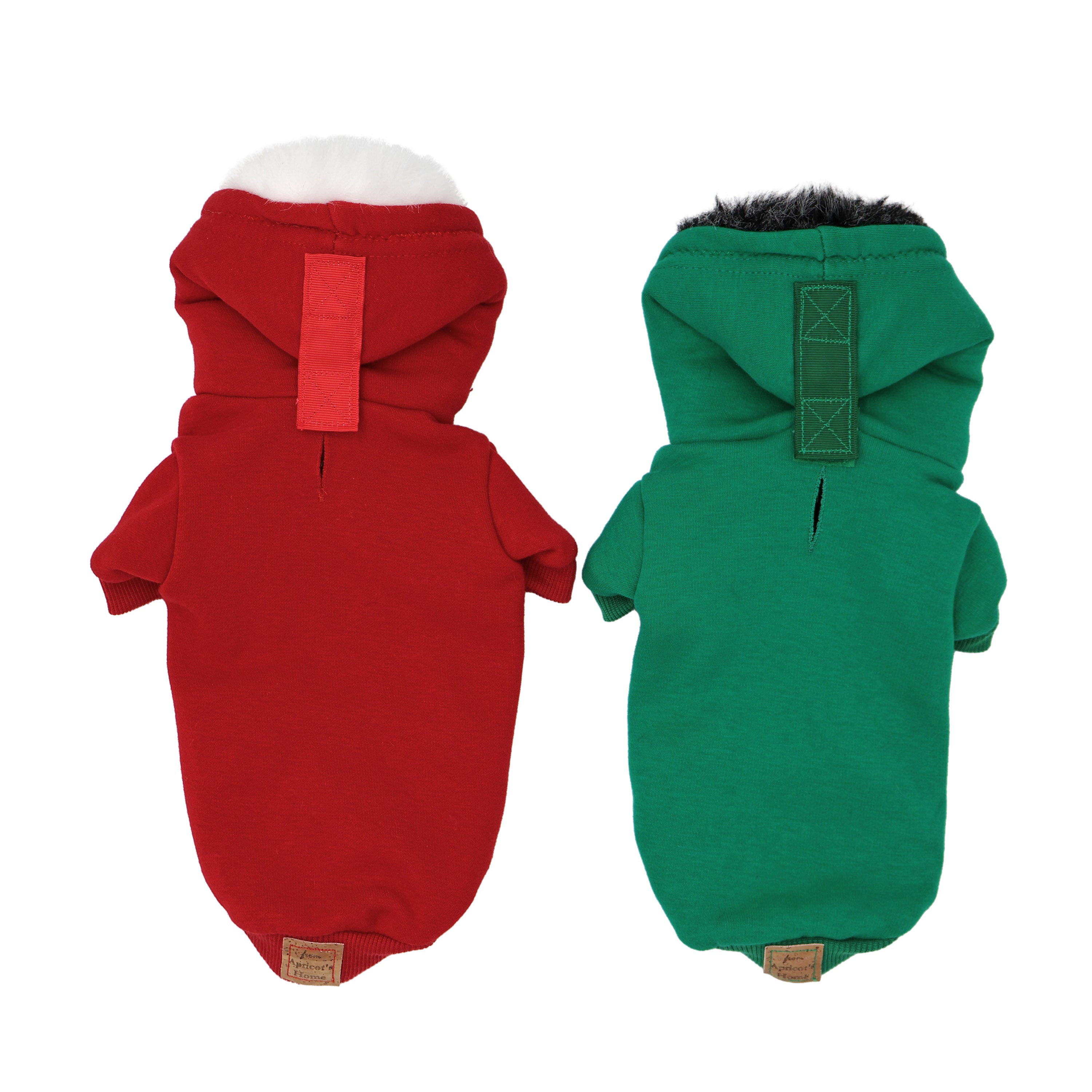 The Snow Days Dog Hoodie in Green