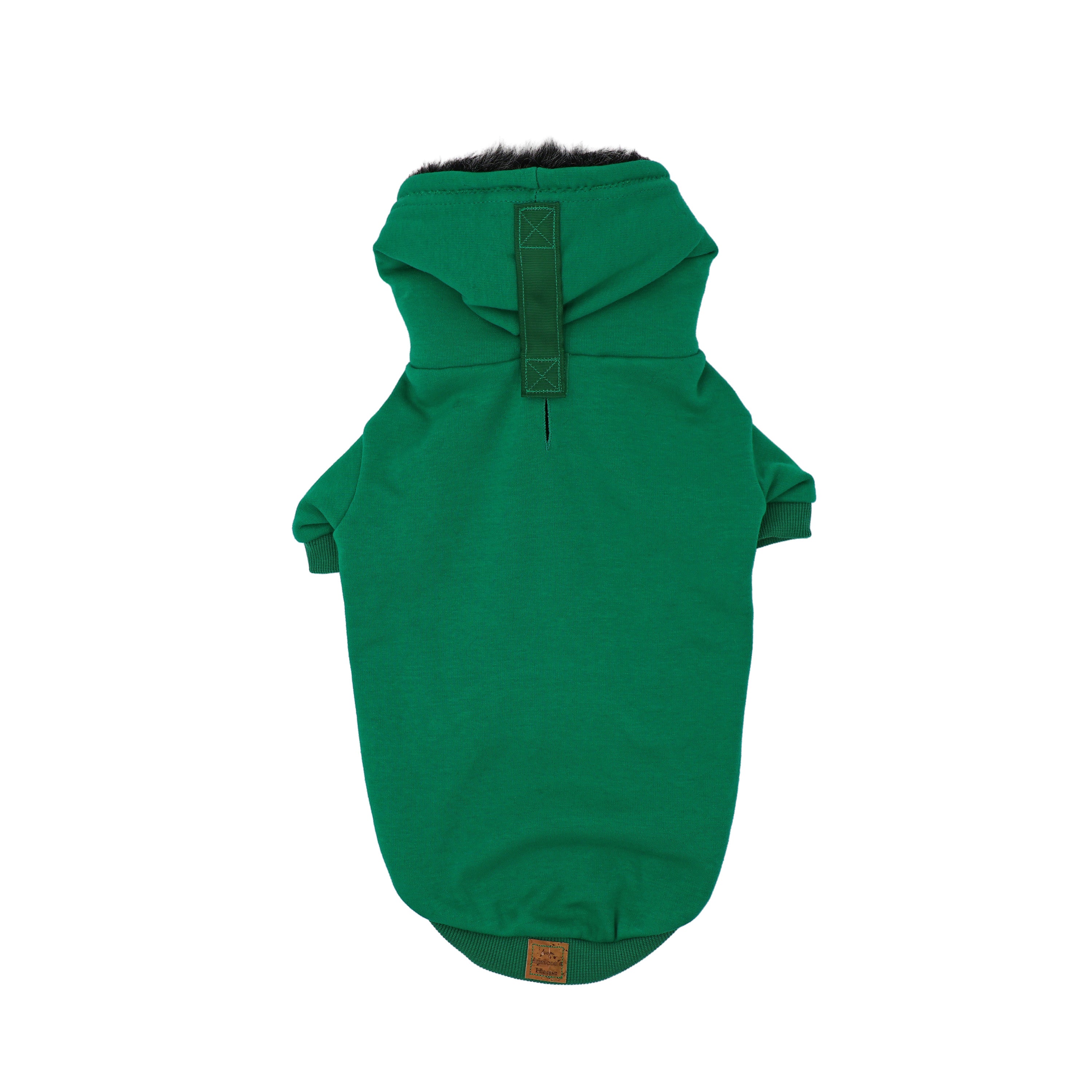 The Snow Days Dog Hoodie in Green