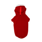 The Snow Days Dog Hoodie in Red