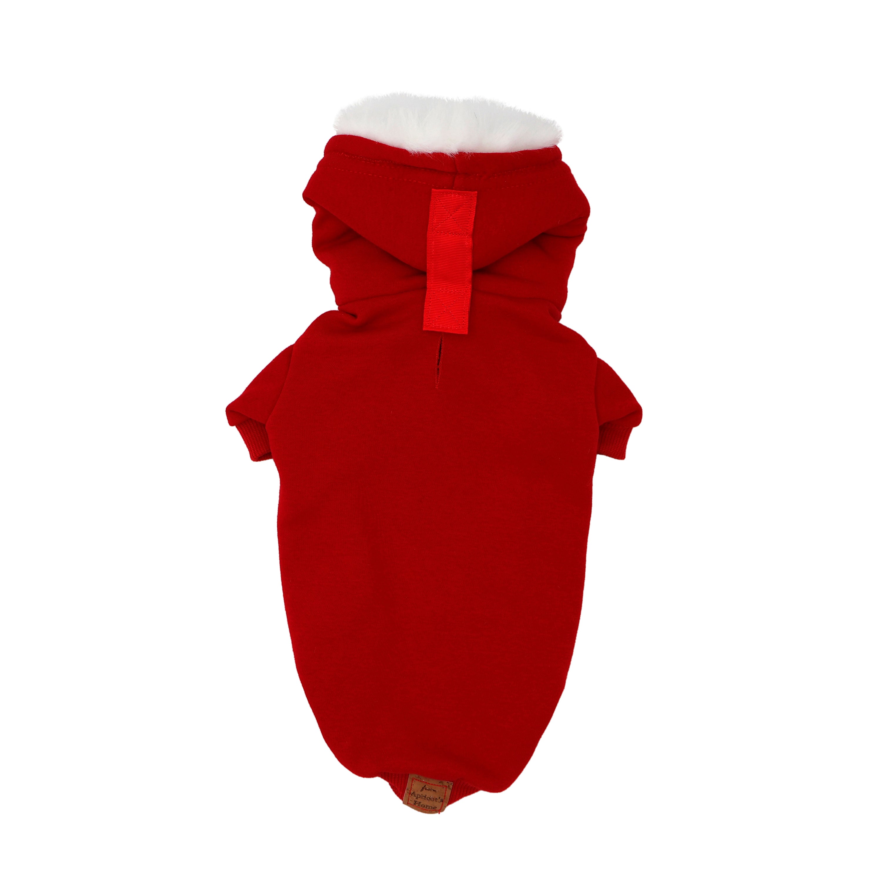 The Snow Days Dog Hoodie in Red