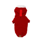 The Snow Days Dog Hoodie in Red