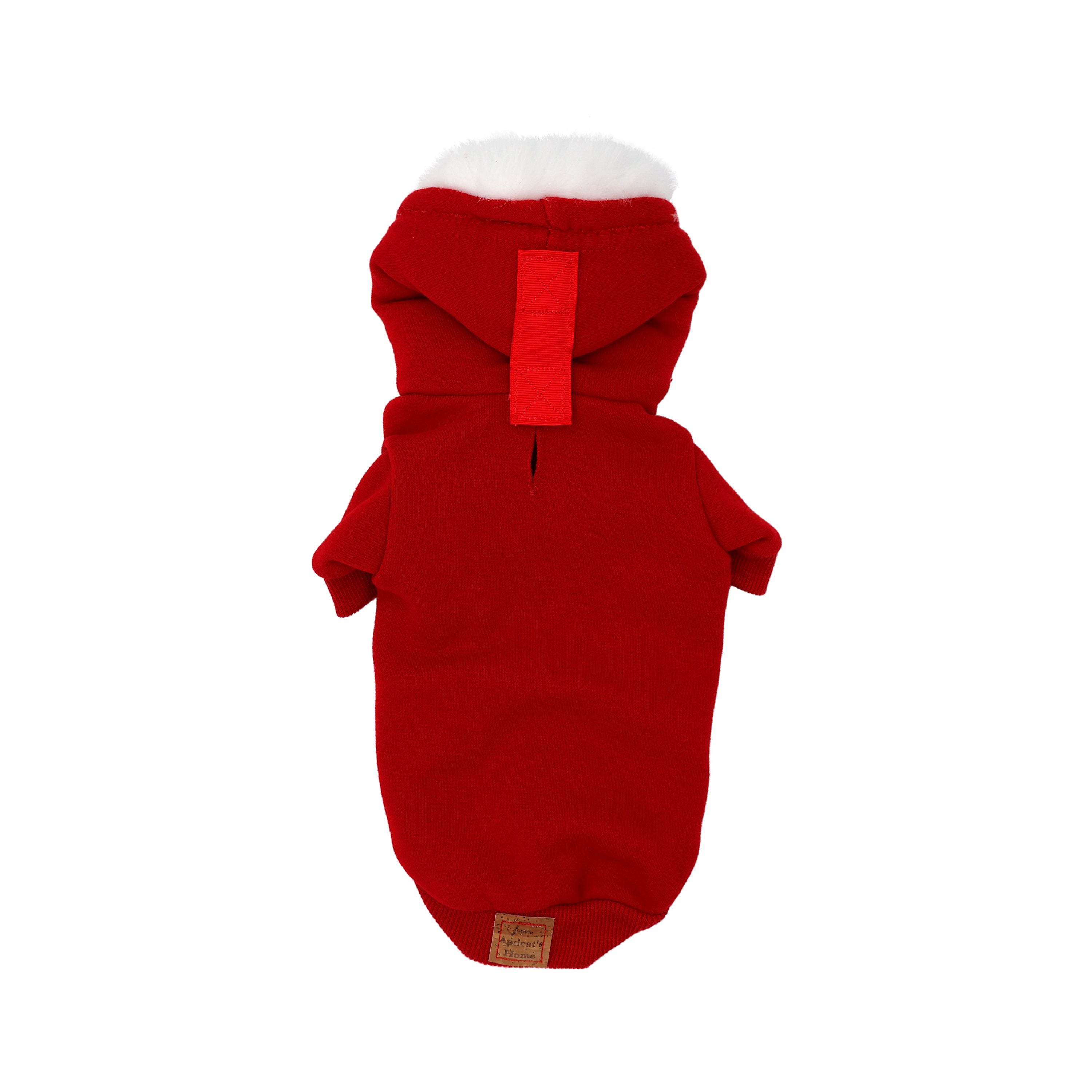 The Snow Days Dog Hoodie in Red