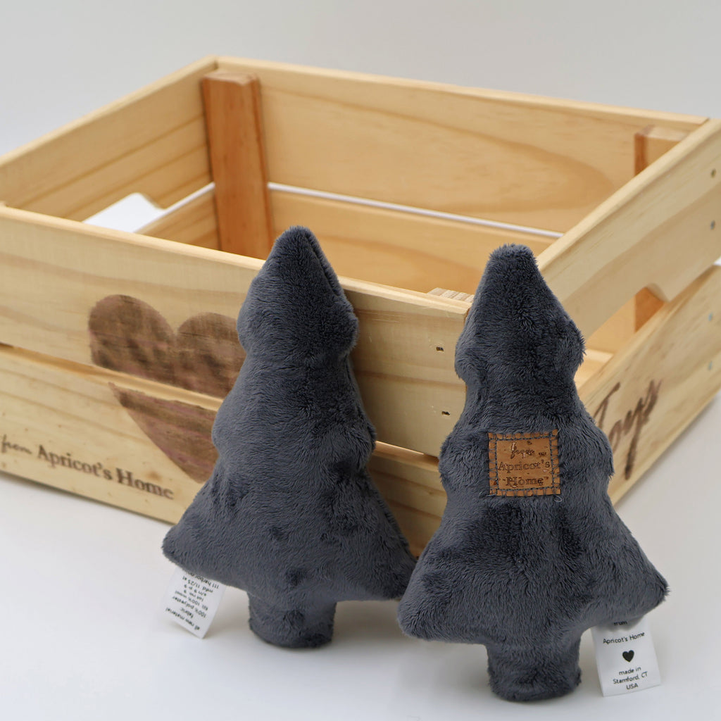 The Petite Christmas Tree Dog Toy in Plush