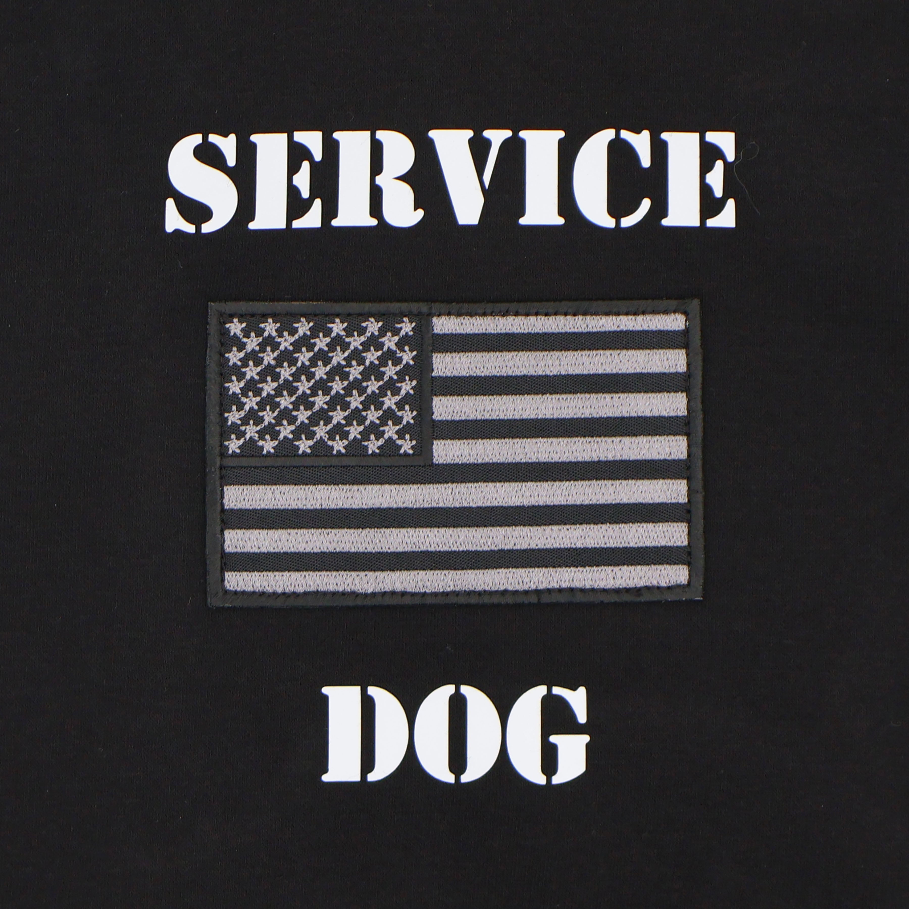 The Service Dog Hoodie in Black