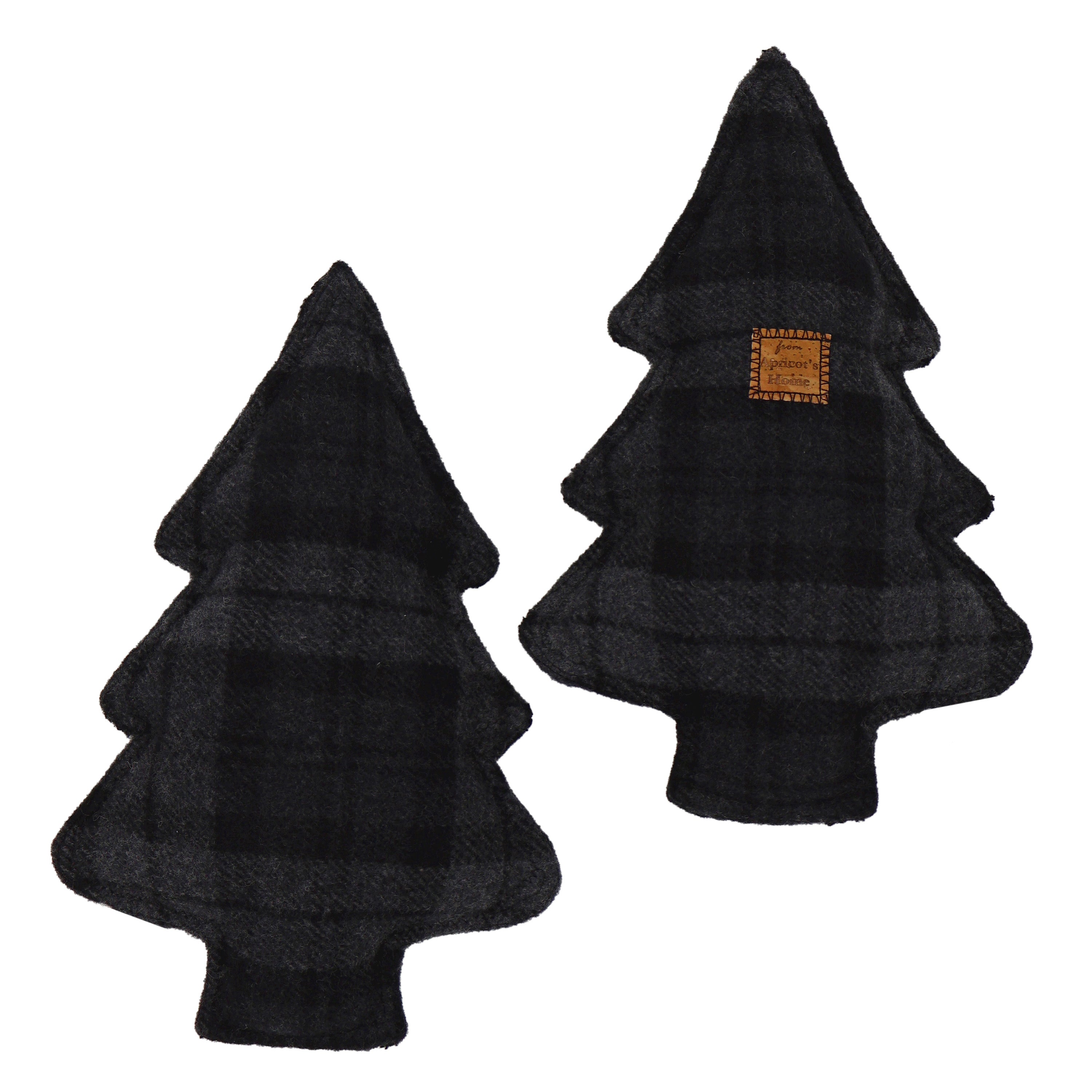 The Christmas Tree Dog Toy in Plaid