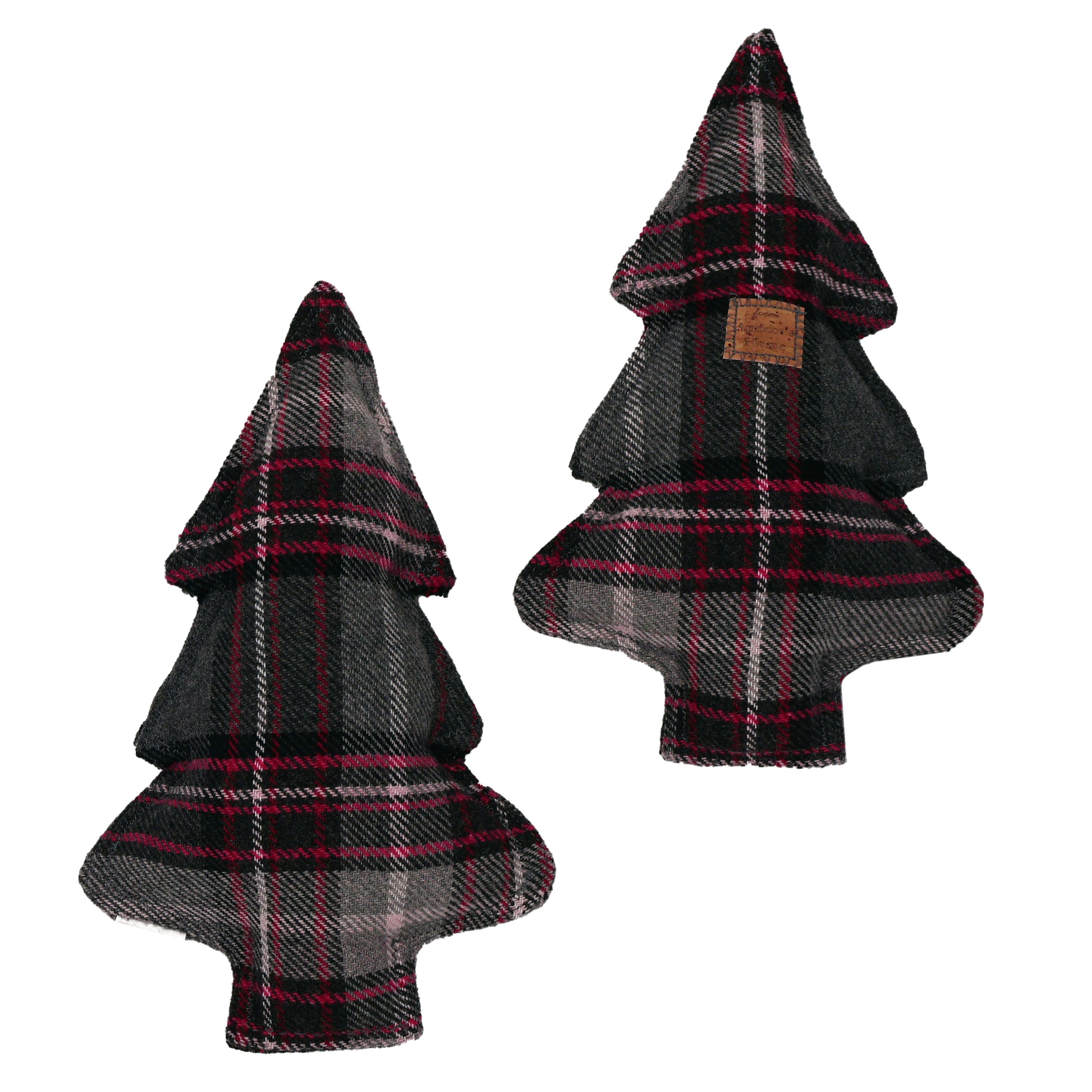 The Christmas Tree Dog Toy in Plaid
