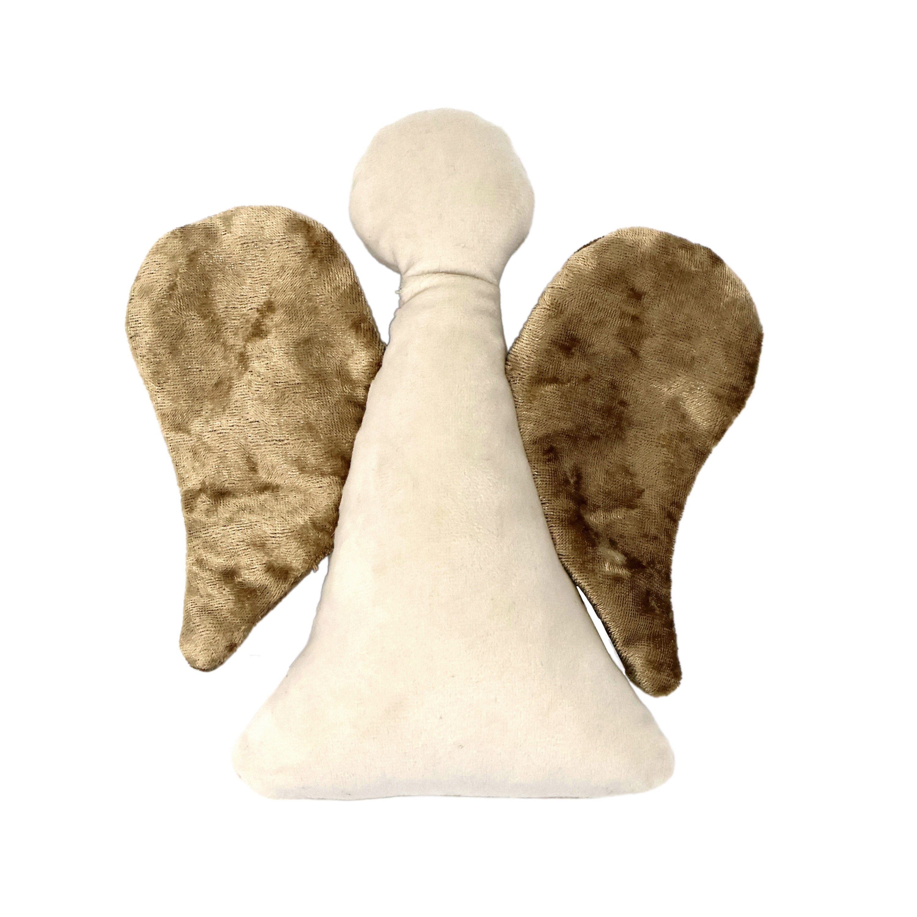 The Petite Angel Dog Toy in Velvet Plush