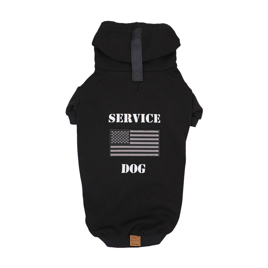 The Service Dog Hoodie in Black
