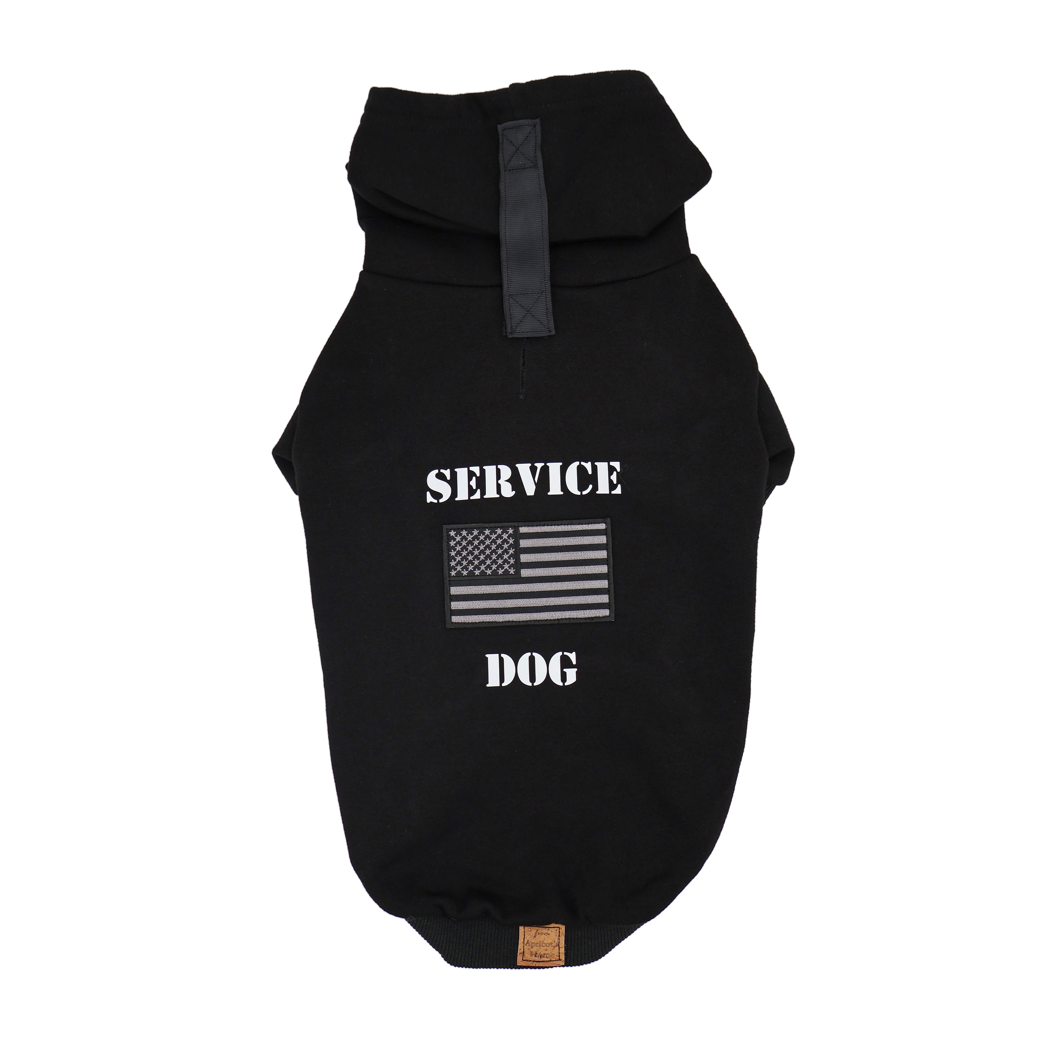 The Service Dog Hoodie in Black